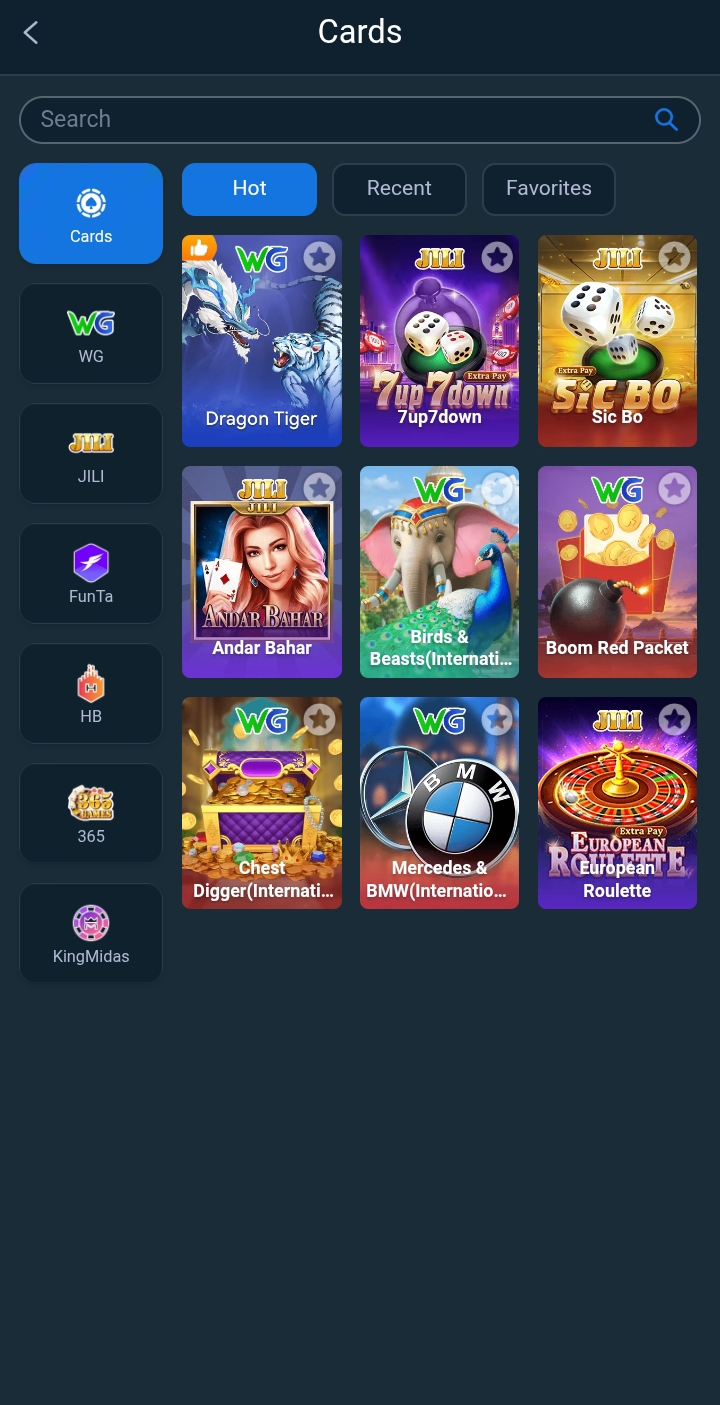 Pkr Bat Game